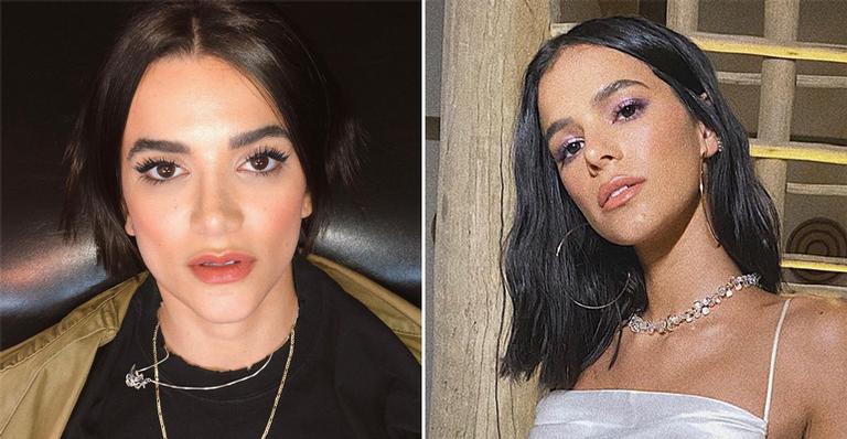 Chifre? Manu Gavassi e Bruna Marquezine respondem fã que ironizou histórico de traições