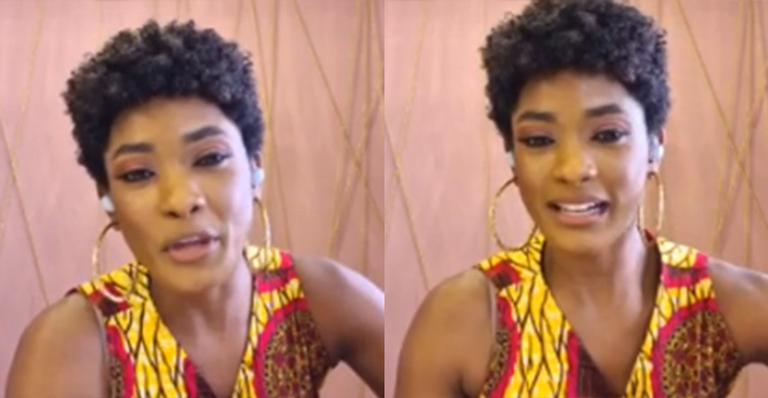 Erika Januza diz que está entalada após história de racismo: “Não posso colocar para fora”