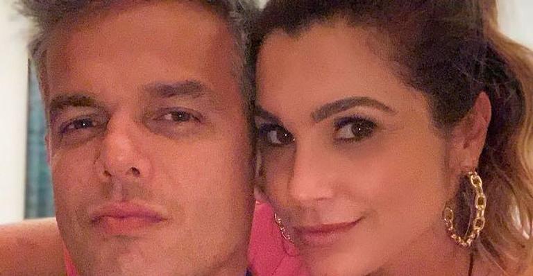 Flávia Alessandra e Otaviano Costa narram redução dos momentos a dois: “Temos companhia”