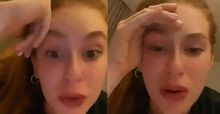 Marina Ruy Barbosa desabafa ao falar de momento de ansiedade na madrugada