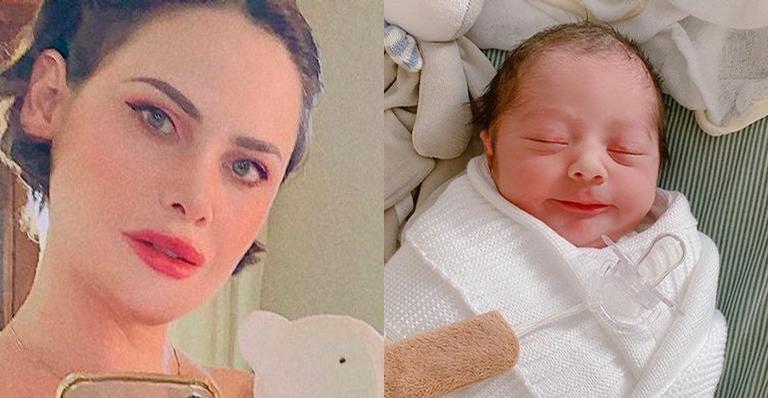 Mayana Moura publica foto da certidão de nascimento do filho