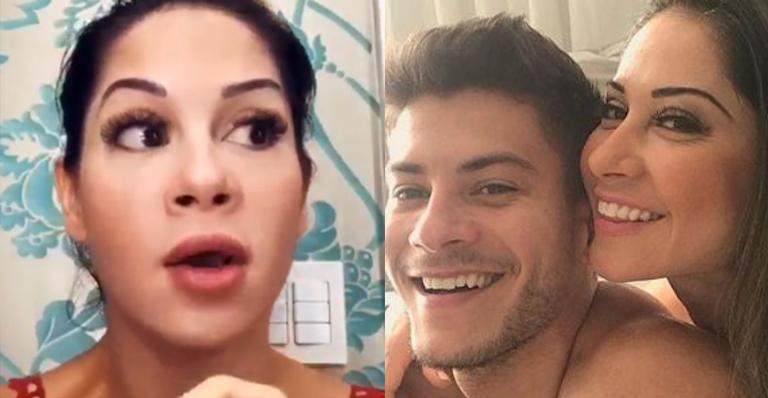 Mayra Cardi conta que coloca camisola sexy para dormir na mesma cama com o ex: “Provocada básica”