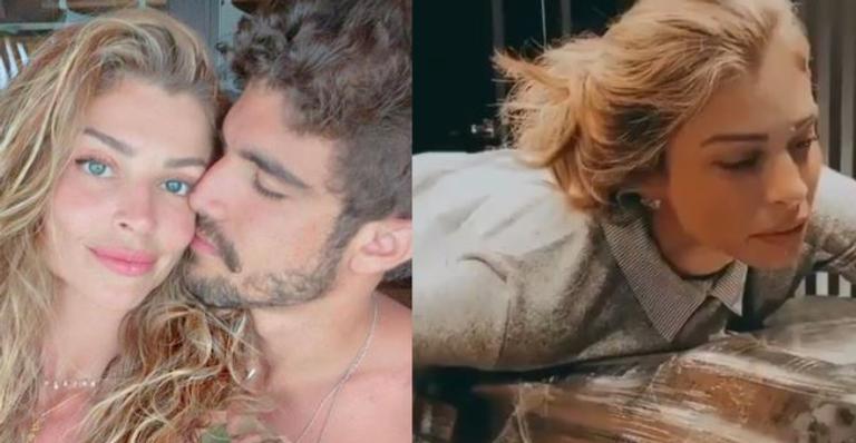 Grazi Massafera faz tatuagem especial e conta com a companhia de Caio Castro: ”Ficou linda!”