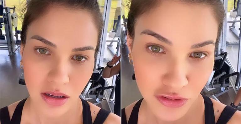 Andressa Suita revela motivação para seguir com rotina fitness: “Vou ficar com a bunda assim?”
