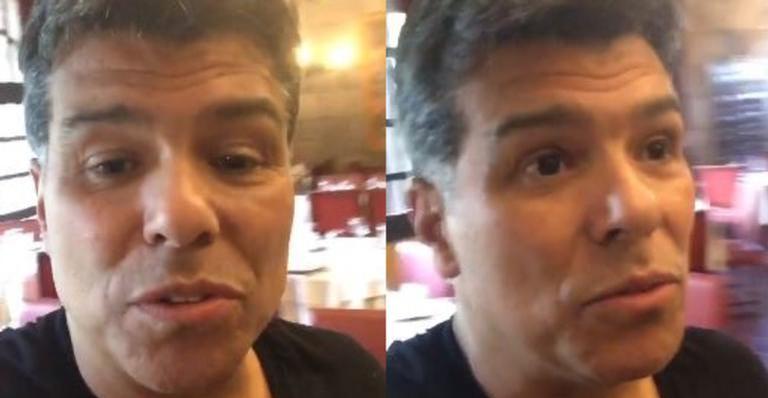 Irritado, Maurício Mattar nega que tenha se separado da mãe de seu filho de oito meses: “Suposições”