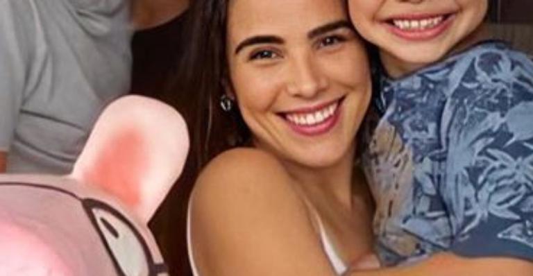 Wanessa Camargo reúne os filhos e o maridão gato em raro clique e beleza impressiona