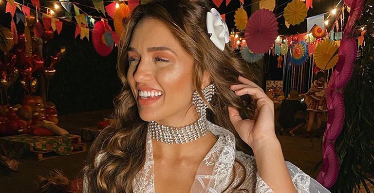Ex-BBB Rafa Kalimann faz festa junina e divide opiniões