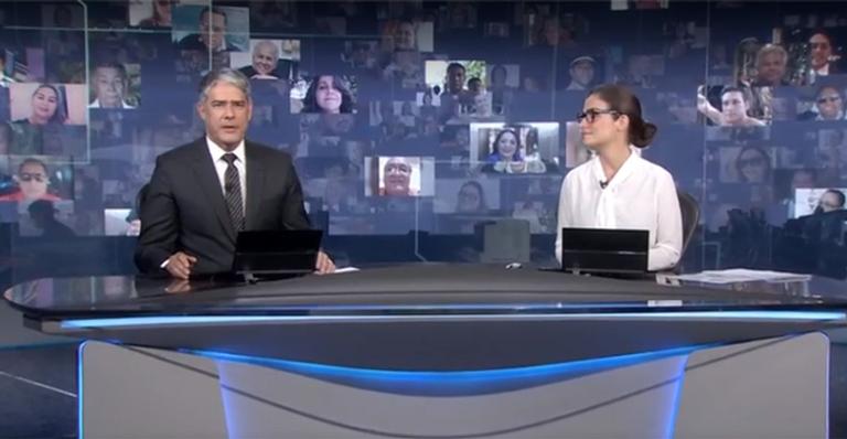 William Bonner quebra o protocolo e manda recado emocionado no JN: “Pessoas não são números”