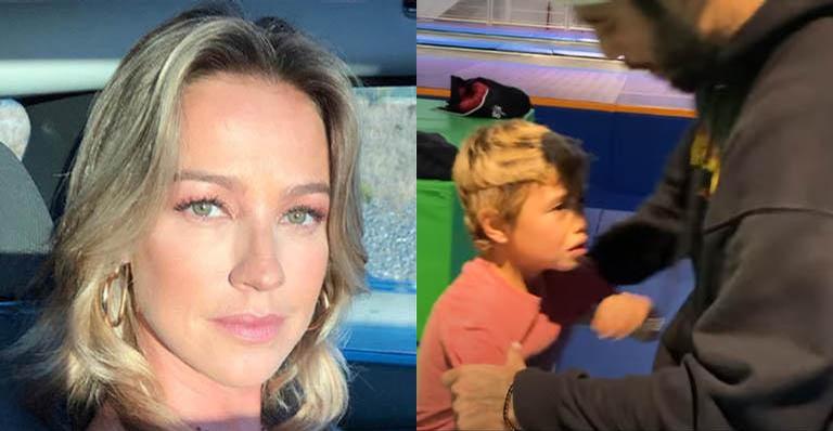 Luana Piovani desabafa sobre vídeo polêmico de Pedro Scooby com o filho: “Me fere demais”