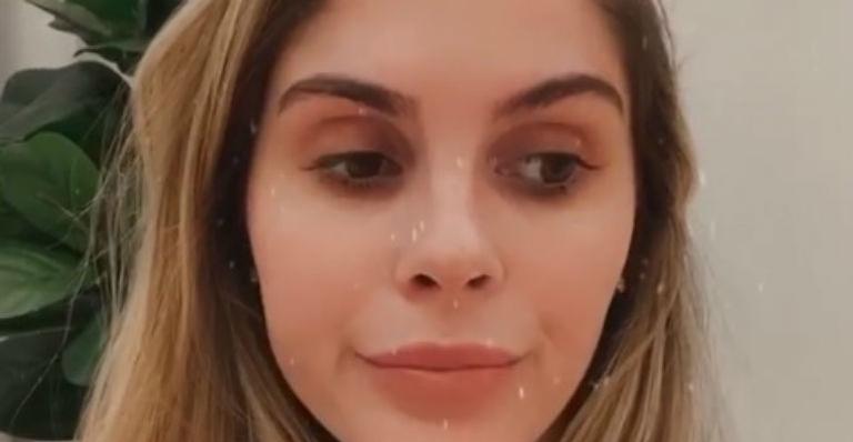 Bárbara Evans revela que marido está com sintomas do coronavírus: “Está com tosse e calafrios”