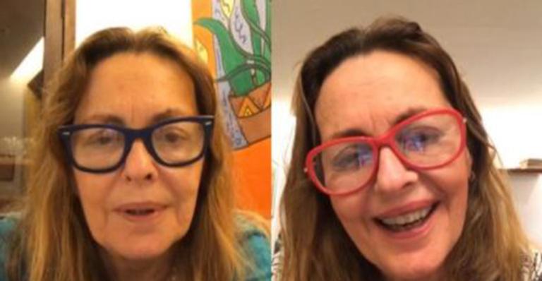 Isolada, Maria Zilda bebe e fuma durante live e faz desabafo: “Podem me processar”