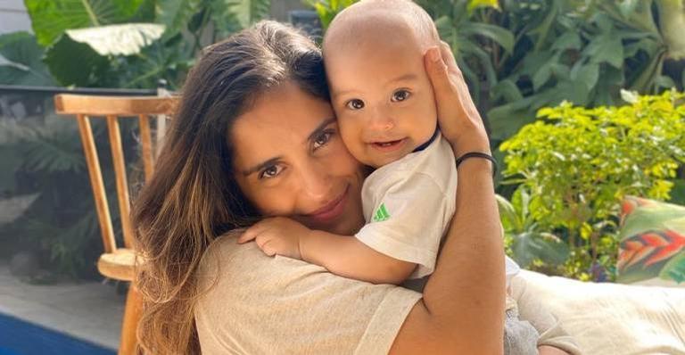 Camilla Camargo comemora mesvesário do filho e declara seu amor: “Meu coração fora do peito”