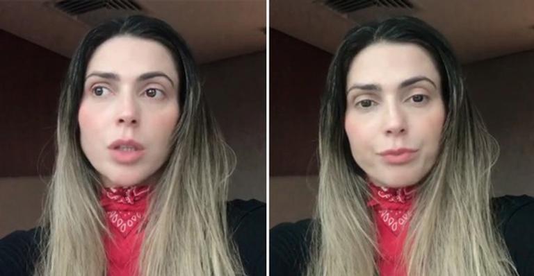 Nadja Pessoa chora e conta que marido abandonou o lar enquanto ela dormia: “Quero botar um ponto final”