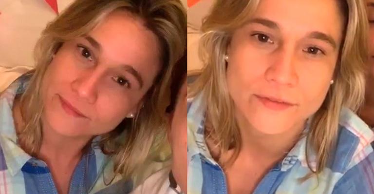 Fernanda Gentil lamenta distância do filho há 3 meses e desabafa: ”Muito difícil”