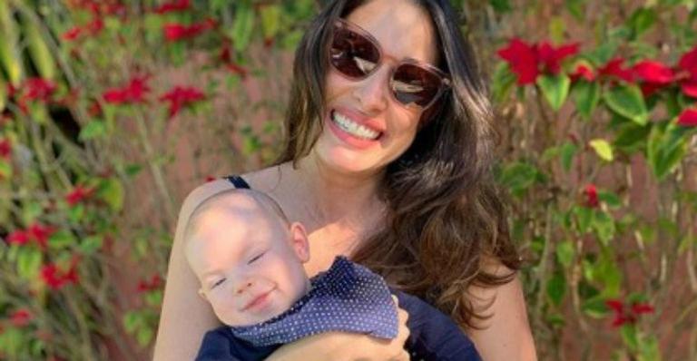 Giselle Itié compartilha os dois lados de ser mãe e web se identifica: “Bagunça organizada”