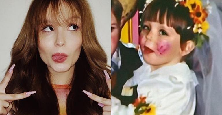 Larissa Manoela explode o fofurômetro ao relembrar clique da infância em festa junina: “Apaixonada”