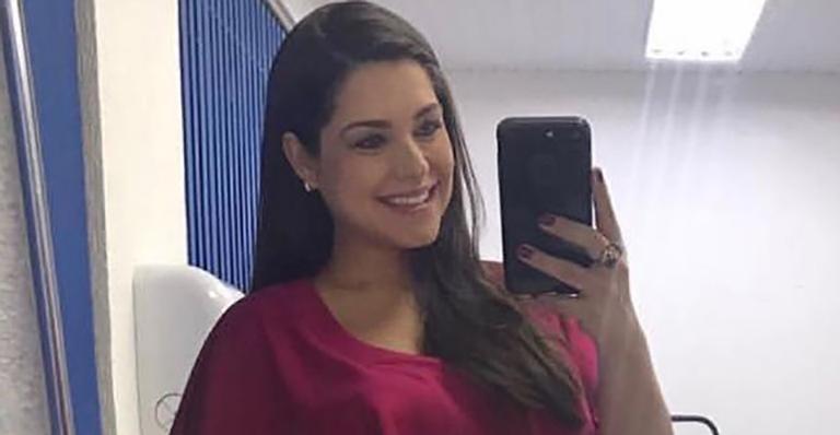 Thais Fersoza surge com barrigão de grávida e arranca elogios da web: “Quanta beleza e amor”