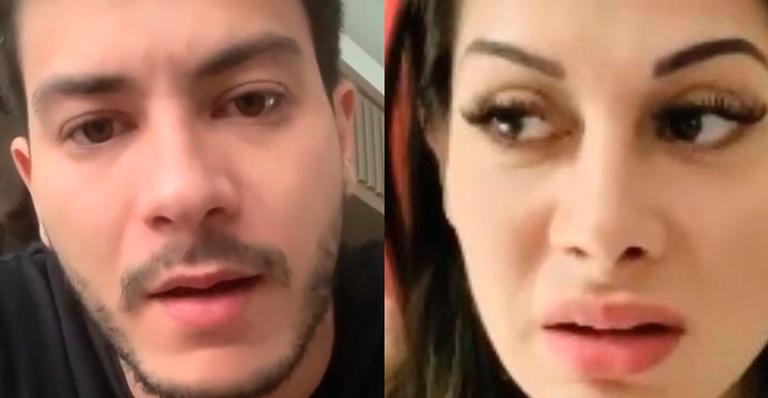 Arthur Aguiar rebate acusações de Mayra Cardi e garante: “Abusador nunca fui”