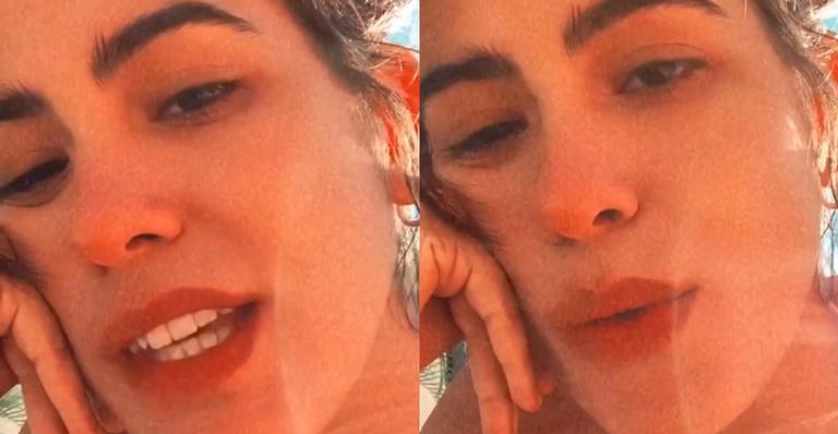 Filha gata de Glória Pires, Antônia Morais surge de shortinho e aponta bumbum para o céu: “Gata linda”