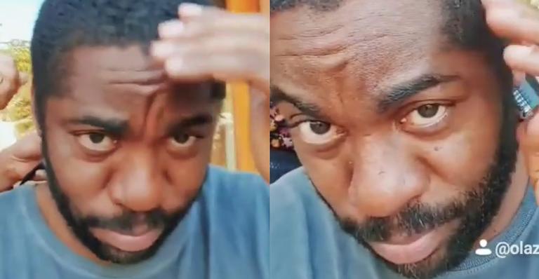 Em quarentena, Taís Araujo surge raspando a cabeça de Lázaro Ramos e encanta web: “Que amor”