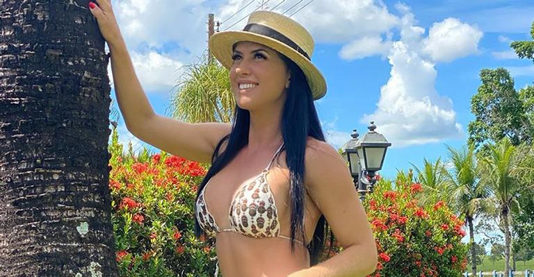 Graciele Lacerda revela se faz uso de testosterona: “Estou em tratamento para engravidar”