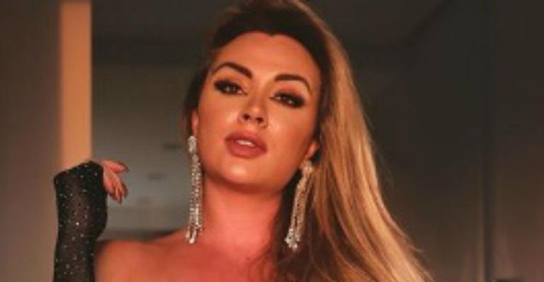 Vestida para matar, Juju Salimeni surge com maiô transparente e mostra demais: “Olha o corpo dessa mulher gente”