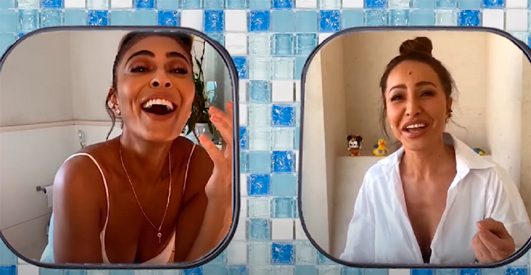 Sabrina Sato inclui presentinho erótico de Juliana Paes na rotina íntima com o marido: “Eu gostei”