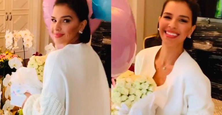 Mariana Rios mostra a casa tomada de flores após anunciar gravidez: “Amor contagia”
