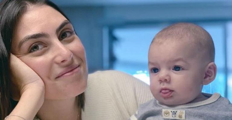 Explosão de fofura! Esposa de Felipe Simas divide clique de Vicente e web morre de amores
