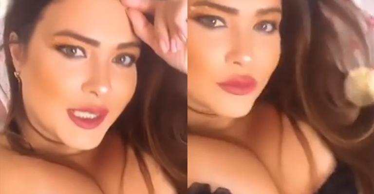 Geisy Arruda exibe seios explosivos em momento picante: “Na cama com meu amor”