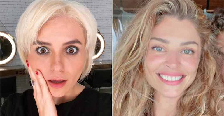 Monica Iozzi pede para Grazi Massafera ‘apresentar primo’ e web questiona: ”Tá solteira?”