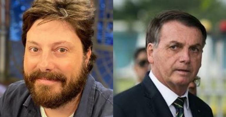 Danilo Gentili ironiza governo de Jair Bolsonaro após suspeita de Covid-19: ”Primeira coisa positiva”