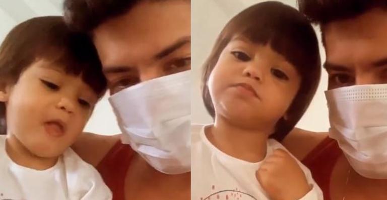 Em meio a polêmicas e ataques, Arthur Aguiar reencontra a filha: “Princesa”