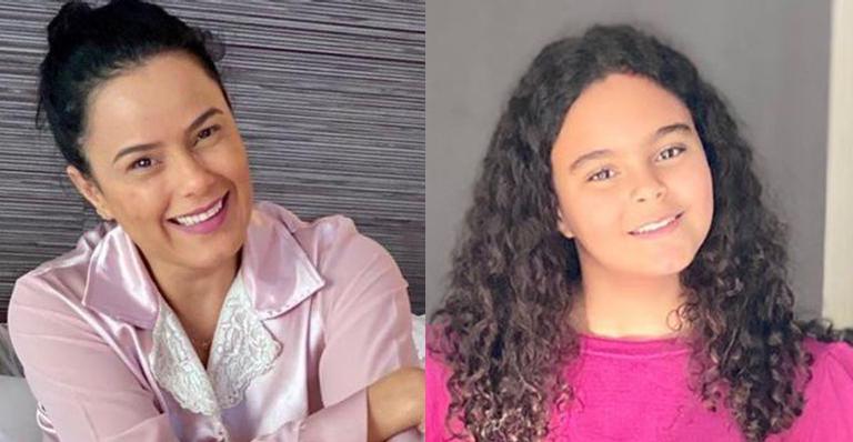 Luciele di Camargo fica em choque ao ver a filha usando um look seu: “Meu coração quase parou”