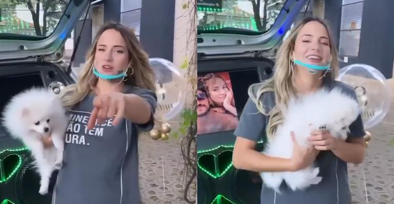 Novo affair? Ex-BBB Gabi Martins recebe homenagem em carro de som