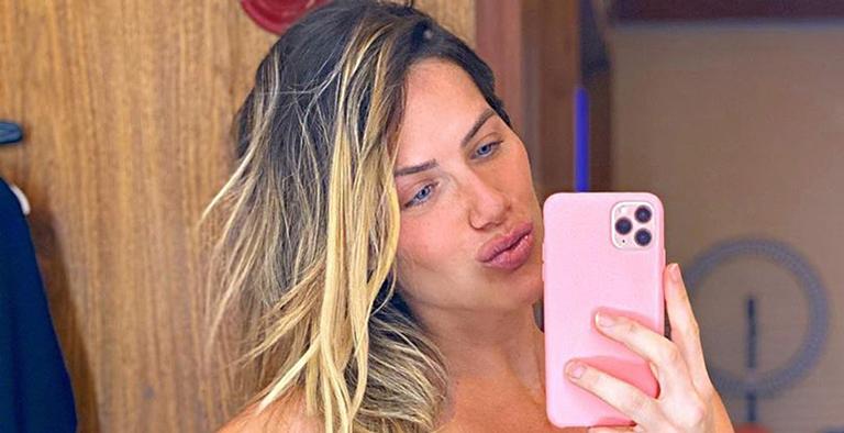 Tá chegando! Giovanna Ewbank encanta fãs ao exibir barrigão na reta final da gravidez
