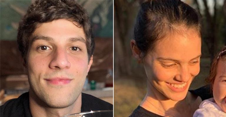 Fofura! Chay Suede registra clique espontâneo de Laura Neiva com a filha, Maria: “Foto do papai”