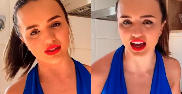 Ex-BBB Rafa Kalimann passa fome com dieta e gera polêmica: “Não deve ser romantizado”