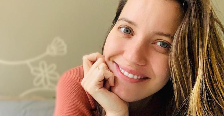 Nathalia Dill não esconde a emoção e revela sexo do primeiro bebê: ”Marido está muito feliz”