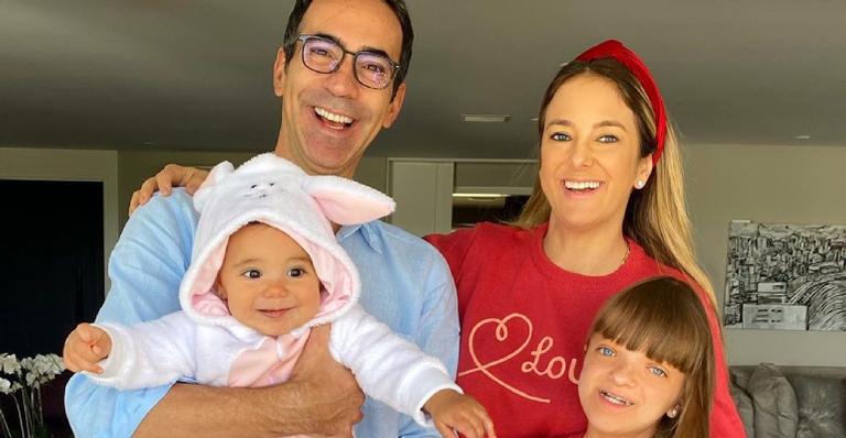 Ticiane Pinheiro e César Tralli capricham no luxo e celebram primeiro ano da filha com festão em família
