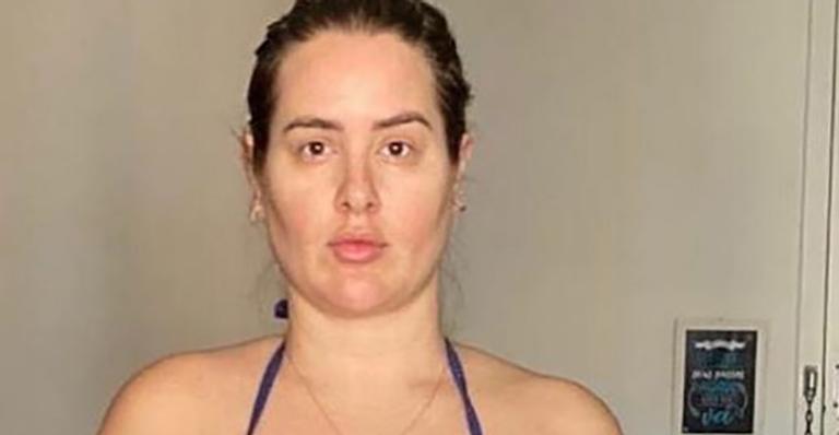 Ex-BBB Patrícia Leitte perde peso e impressiona com antes e depois: “Missão cumprida”