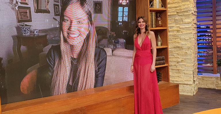 Biah Rodrigues cobre Sorocaba de elogios em rara aparição na TV: “Está me surpreendendo”