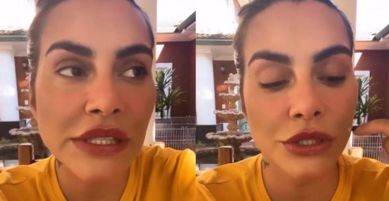 Cleo faz desabafo sincero sobre crise de ansiedade durante pandemia: ”Saúde mental não é brincadeira”