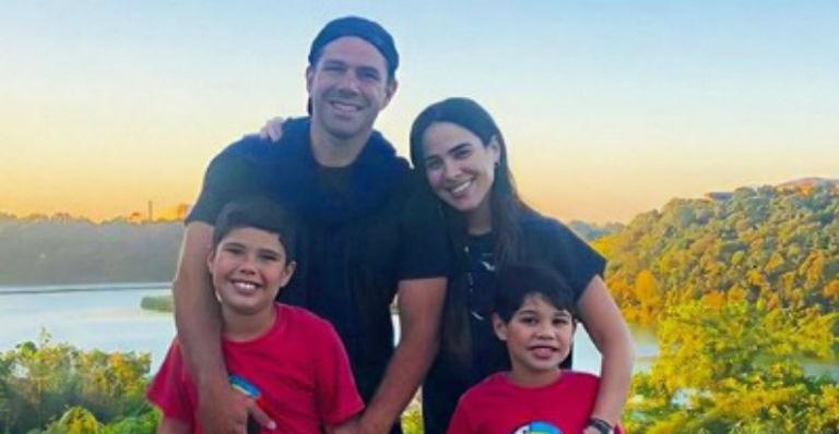 Wanessa Camargo divide momento raro em família e encanta: “Meu porto seguro”