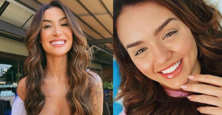 Ex-BBBs Bianca Andrade e Rafa Kalimann selam a amizade e influencer comemora: ”Coaração em paz”