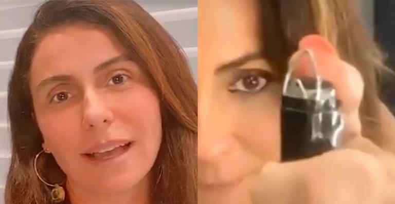 Giovanna Antonelli comemora sucesso de bugiganga para queimar o coronavírus: “Espalhei pela minha casa”