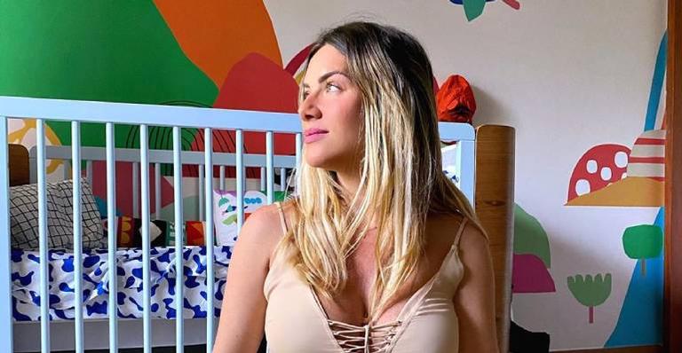 Giovanna Ewbank fala sobre experiência com recém-nascido em casa: ”Lavar cabeça é luxo”
