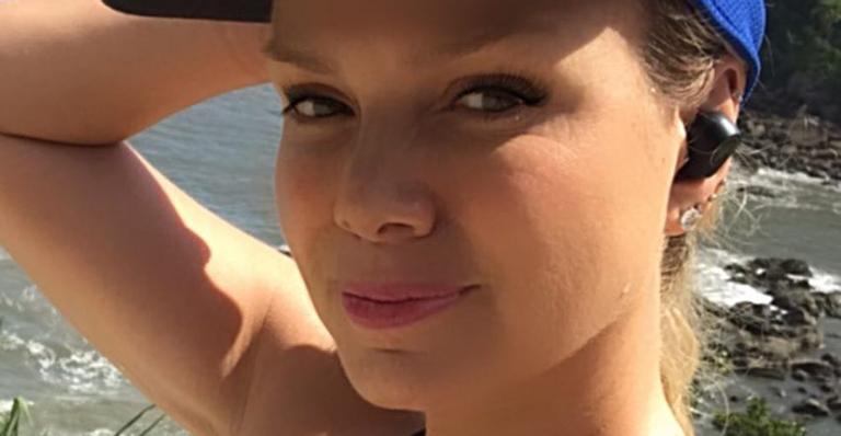 Após superar COVID-19, Eliana sai do isolamento e faz atividade ao ar livre: “Contato com a natureza”