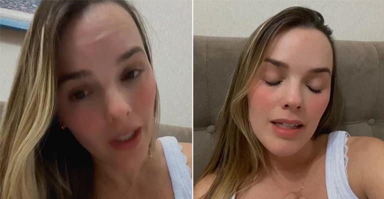 Thaeme denuncia ataques virtuais e diz que não deixará de mostrar a filha, Liz, nas redes