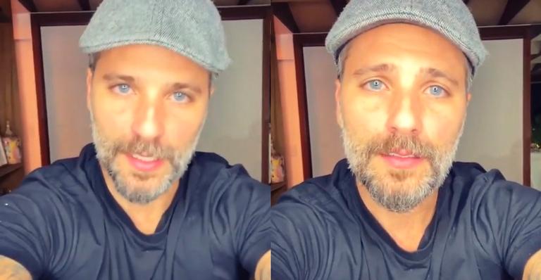Bruno Gagliasso celebra primeiro banho no filho recém-nascido e revela: “Só chorei”